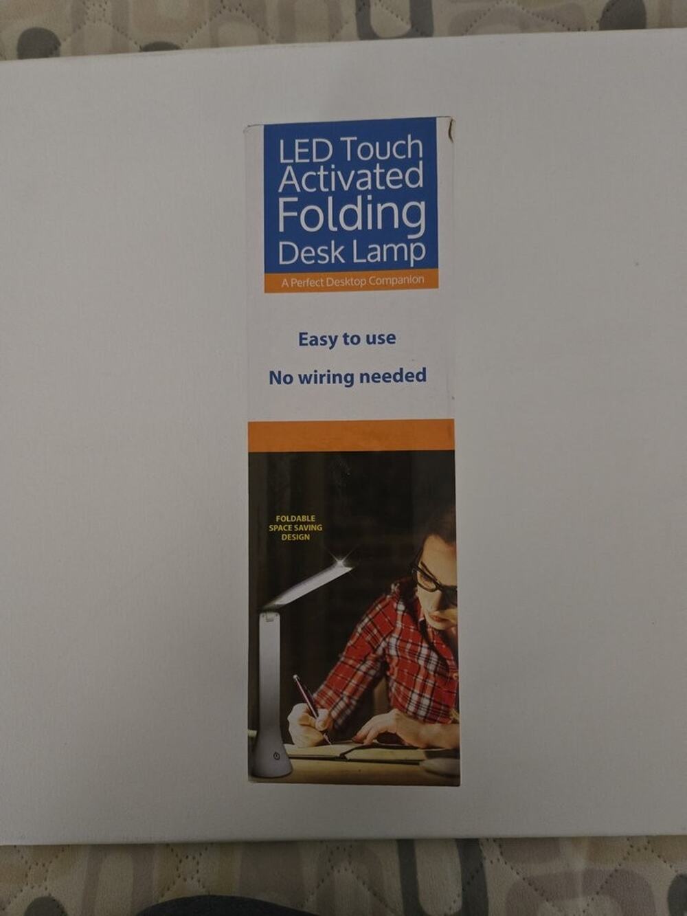 LED Touch Activated Folding Desk Lamp